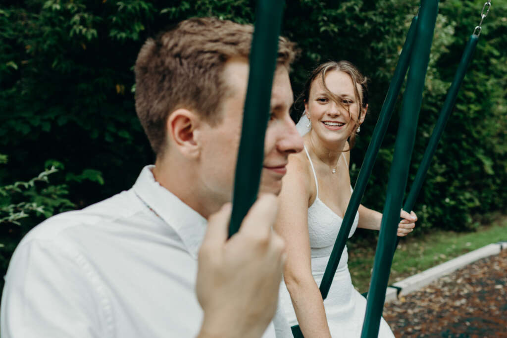 Winnipesaukee wedding at Weirs Beach by wedding photographer, Kerry Struble.